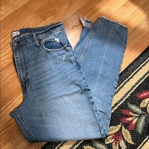 Abercrombie & Fitch High Rise Blue Jeans
